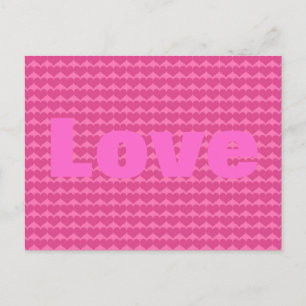 Cartes Pour Fêtes Annuelles Motif Coeurs roses