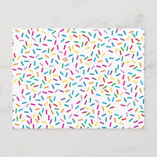 Cartes Pour Fêtes Annuelles Motif coloré Arc en ciel (Devant)