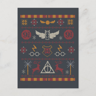 Cartes Pour Fêtes Annuelles Motif de broderie au point de croix sur le thème d