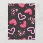 Cartes Pour Fêtes Annuelles Motif de coeur 34 (Devant)