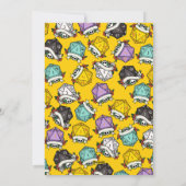 Cartes Pour Fêtes Annuelles Motif de jeu de dés D20 (Dos)