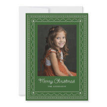 Motif de Noël brodé