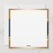 Cartes Pour Fêtes Annuelles Motif de Noël ou avec fond bleu (Dos)