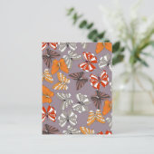 Cartes Pour Fêtes Annuelles Motif de papillons (Debout devant)