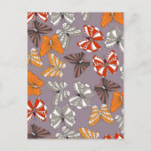 Cartes Pour Fêtes Annuelles Motif de papillons (Devant)