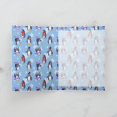 Cartes Pour Fêtes Annuelles Motif de pingouin (Intérieur)