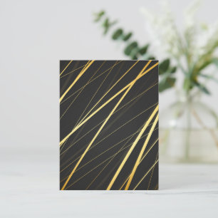 Cartes Pour Fêtes Annuelles Motif d'or 1