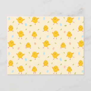 Cartes Pour Fêtes Annuelles Motif mignon de Pâques