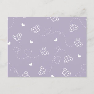 Cartes Pour Fêtes Annuelles Motif papillon moderne