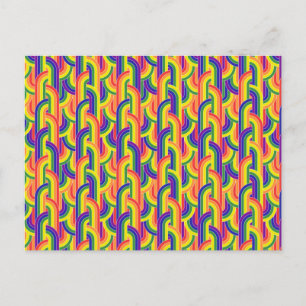 Cartes Pour Fêtes Annuelles Motif Rainbow moderne