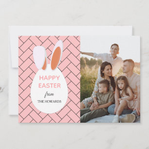 Cartes Pour Fêtes Annuelles Motifs modernes élégants Joyeuses Pâques Photo