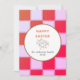 Cartes Pour Fêtes Annuelles Motifs modernes élégants Joyeuses Pâques Photo