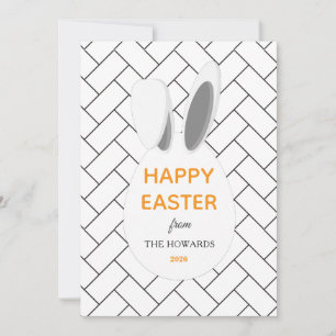 Cartes Pour Fêtes Annuelles Motifs modernes élégants Joyeuses Pâques Photo
