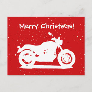Cartes Pour Fêtes Annuelles Motorcycle