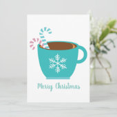 Cartes Pour Fêtes Annuelles Mug de Noël moderne (Debout devant)