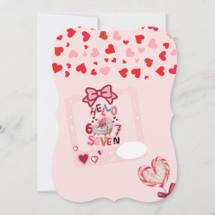 Cartes Pour Fêtes Annuelles Mug rose pailleté et coeurs Joyeuse Saint-Valentin