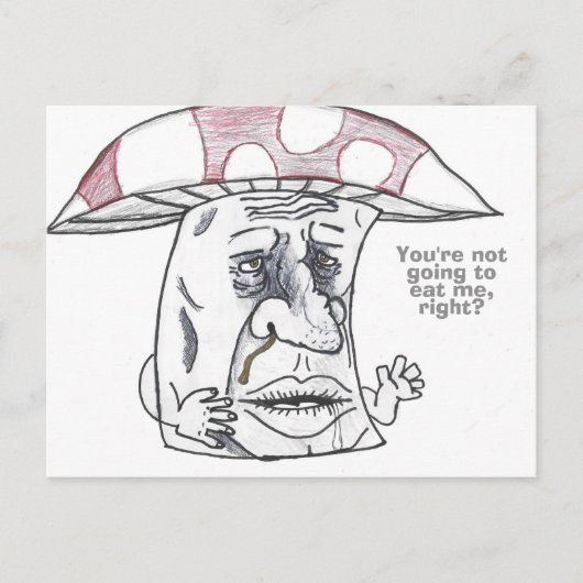 Cartes Pour Fêtes Annuelles Mushroom Man Therapy (Devant)