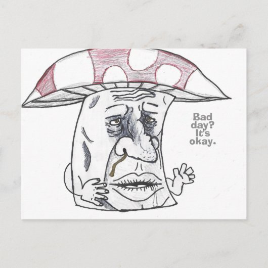 Cartes Pour Fêtes Annuelles Mushroom Man Therapy (Devant)