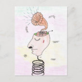 Cartes Pour Fêtes Annuelles Music in my head (Devant)