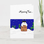 Cartes Pour Fêtes Annuelles Musical Snowman<br><div class="desc">Un bonhomme de neige musicale jouant sur ses tambours.</div>