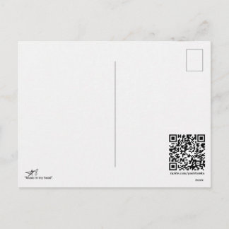 Cartes Pour Fêtes Annuelles Musique dans ma tête