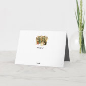 Cartes Pour Fêtes Annuelles Musique merveilleuse (Dos)