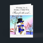 Cartes Pour Fêtes Annuelles Musique pour l'âme<br><div class="desc">Les bonhommes de neige de Noël de SmudgeArt cardent la collection de bonhommes de neige délicieux et colorés pour tout le ces special aimé sur votre carte donnant la liste….</div>