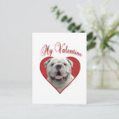 Cartes Pour Fêtes Annuelles My Bulldog Valentine (Debout devant)
