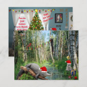 Cartes Pour Fêtes Annuelles My Christmas Card 1 2025 (Devant / Derrière)