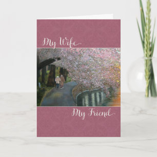 Cartes Pour Fêtes Annuelles My Wife My Friend - Saint Valentin