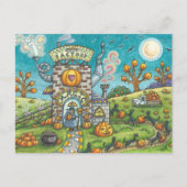 Cartes Pour Fêtes Annuelles MYSTIQUE MAGIQUE USINE DE PIE Funny Chats noirs, S (Devant)