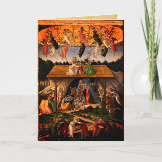 Cartes Pour Fêtes Annuelles MYSTIQUE NATIVITÉ Ancienne bénédiction irlandaise