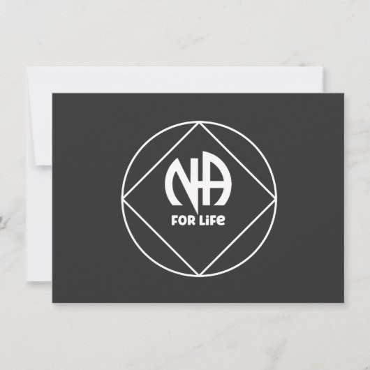 Cartes Pour Fêtes Annuelles NA pour la vie (Devant)