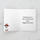 Cartes Pour Fêtes Annuelles Nacho le Jack Russell Terrier (Intérieur)