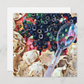 Cartes Pour Fêtes Annuelles Nachos Nachos (Devant / Derrière)