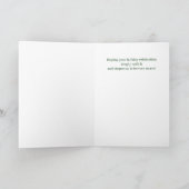 Cartes Pour Fêtes Annuelles Nail Technician Trimmed with Joy and Cheer (Intérieur)