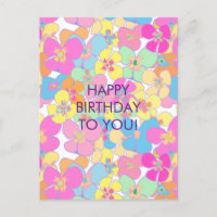 Naissance de Neon Retro Floral Rose