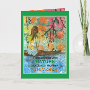 Cartes Pour Fêtes Annuelles Namaste Thinking of You Greeting Card
