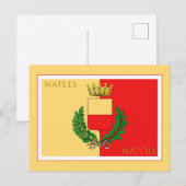 Cartes Pour Fêtes Annuelles Naples, Naples, Italie (Devant / Derrière)