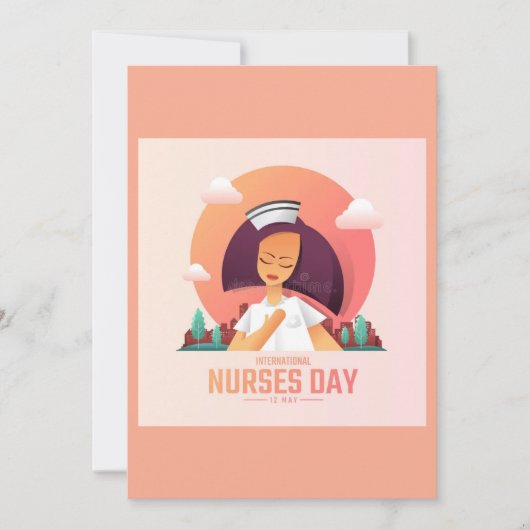 Cartes Pour Fêtes Annuelles National Nurse's Day Greeting Card (Devant)
