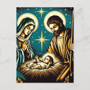 Cartes Pour Fêtes Annuelles Nativité