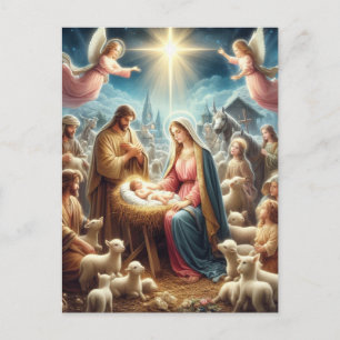 Cartes Pour Fêtes Annuelles Nativité