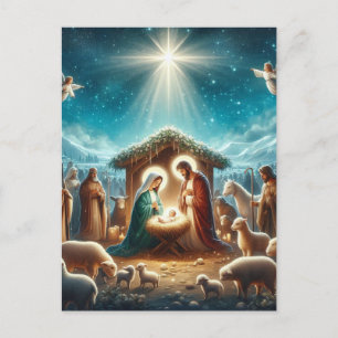 Cartes Pour Fêtes Annuelles Nativité
