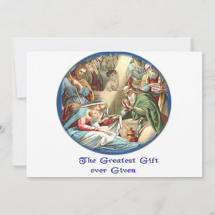 Cartes Pour Fêtes Annuelles Nativité