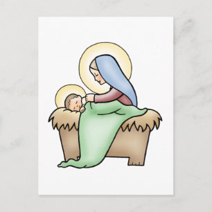 Cartes Pour Fêtes Annuelles Nativité