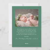 Cartes Pour Fêtes Annuelles Nativité Angles 2 Photo Noël (Dos)