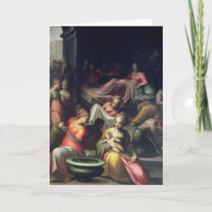 Cartes Pour Fêtes Annuelles Nativité de Jean-Baptist