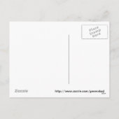 Cartes Pour Fêtes Annuelles Nativité de Noël (Dos)