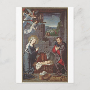 Cartes Pour Fêtes Annuelles Nativité de Noël Vintage