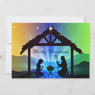 Cartes Pour Fêtes Annuelles Nativité Manger Christmas Graphic Christmas Flat